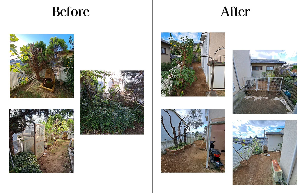 I様宅　剪定・伐採